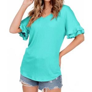 NEW SHOP BASIC short sleeve top in mint